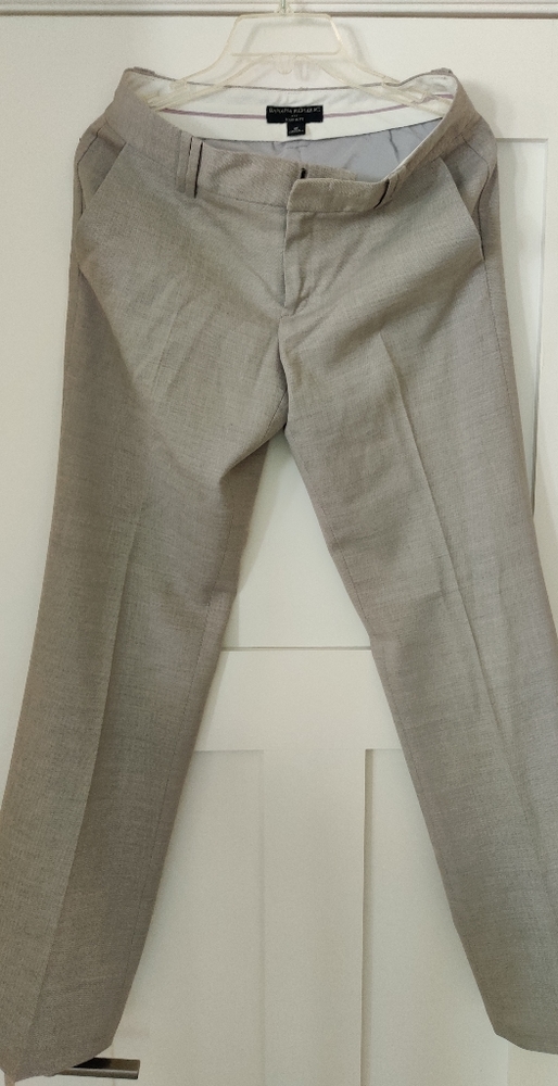 Wool pants with lining